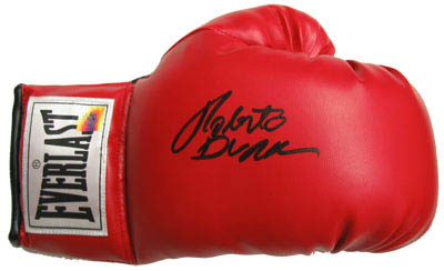 Roberto Duran Autograph Sports Memorabilia from Sports Memorabilia On Main Street, sportsonmainstreet.com