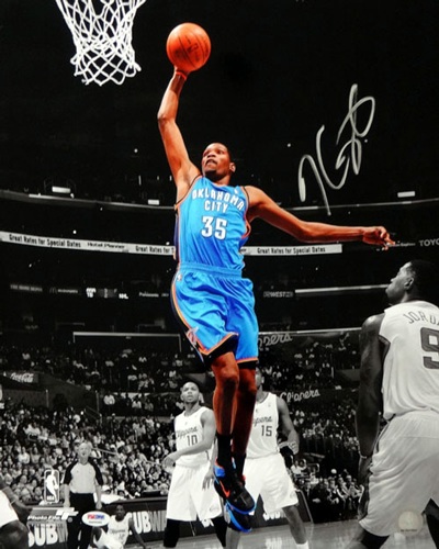 Kevin Durant Autograph Sports Memorabilia from Sports Memorabilia On Main Street, sportsonmainstreet.com