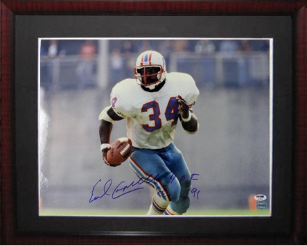 Earl Campbell Autograph Sports Memorabilia from Sports Memorabilia On Main Street, sportsonmainstreet.com