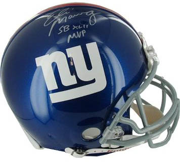 Eli Manning Autograph Sports Memorabilia from Sports Memorabilia On Main Street, sportsonmainstreet.com