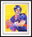 John Elway Leroy Neiman Autograph Sports Memorabilia, Click Image for more info!