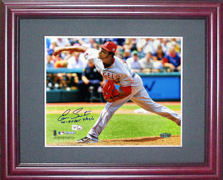 Ervin Santana Autograph Sports Memorabilia from Sports Memorabilia On Main Street, sportsonmainstreet.com