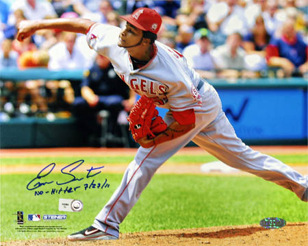 Ervin Santana Autograph Sports Memorabilia from Sports Memorabilia On Main Street, sportsonmainstreet.com