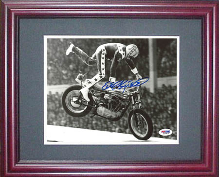 Evel Knievel Autograph Sports Memorabilia from Sports Memorabilia On Main Street, sportsonmainstreet.com