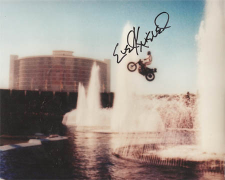 Evel Knievel Autograph Sports Memorabilia from Sports Memorabilia On Main Street, sportsonmainstreet.com