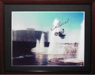 Evel Knievel Autograph Sports Memorabilia from Sports Memorabilia On Main Street, sportsonmainstreet.com