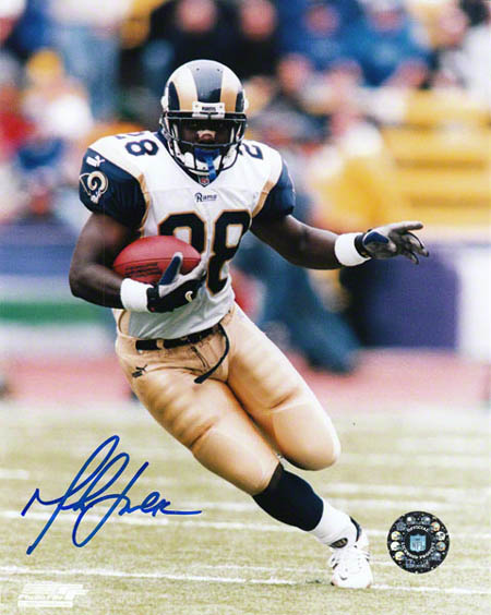 Marshall Faulk Autograph Sports Memorabilia from Sports Memorabilia On Main Street, sportsonmainstreet.com