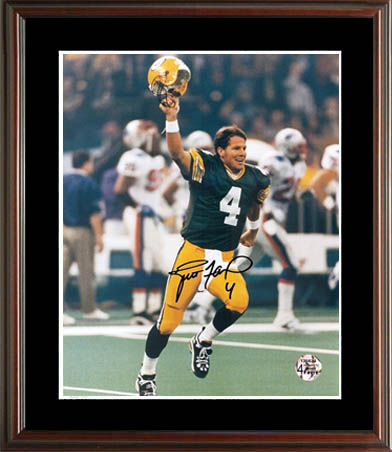 Brett Favre Autograph Sports Memorabilia from Sports Memorabilia On Main Street, sportsonmainstreet.com