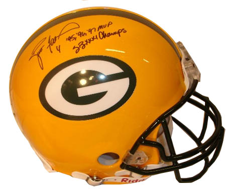 Brett Favre Autograph Sports Memorabilia from Sports Memorabilia On Main Street, sportsonmainstreet.com