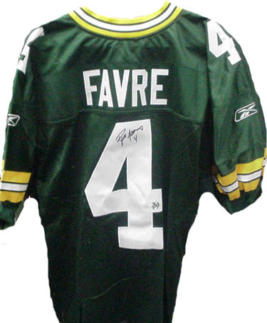 Brett Favre Autograph Sports Memorabilia from Sports Memorabilia On Main Street, sportsonmainstreet.com