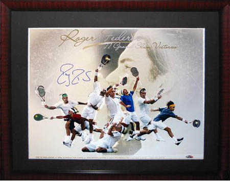 Roger Federer Autograph Sports Memorabilia from Sports Memorabilia On Main Street, sportsonmainstreet.com