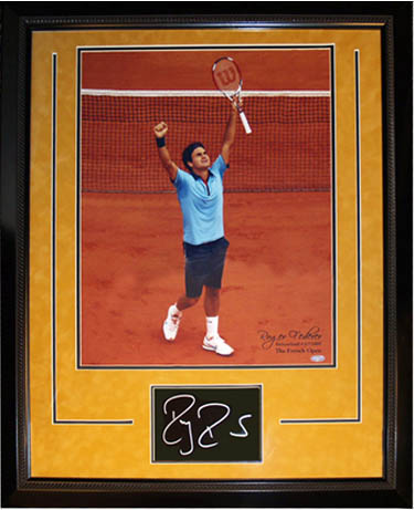 Roger Federer Autograph Sports Memorabilia from Sports Memorabilia On Main Street, sportsonmainstreet.com