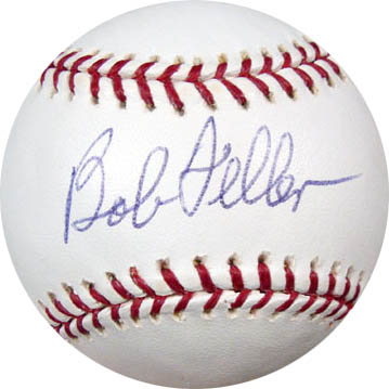 Bob Feller Autograph Sports Memorabilia from Sports Memorabilia On Main Street, sportsonmainstreet.com