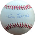 Tom Ferrick Autograph Sports Memorabilia, Click Image for more info!