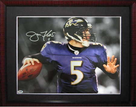 Joe Flacco Autograph Sports Memorabilia from Sports Memorabilia On Main Street, sportsonmainstreet.com