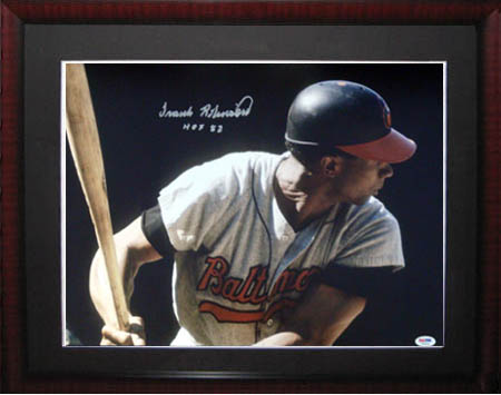 Frank Robinson Autograph Sports Memorabilia from Sports Memorabilia On Main Street, sportsonmainstreet.com