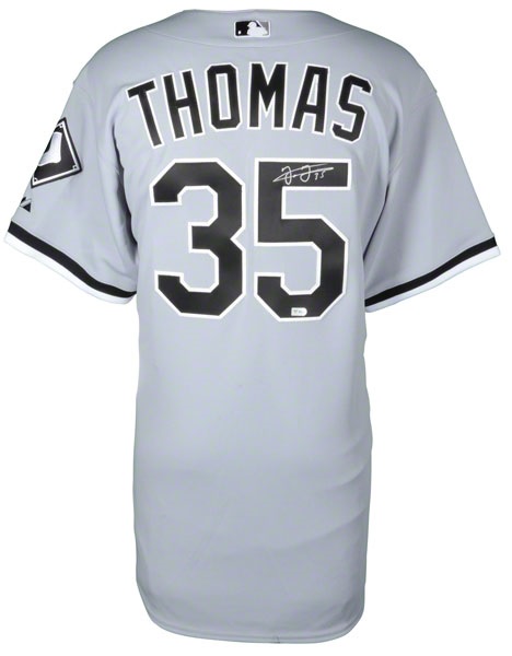 Frank Thomas Autograph Sports Memorabilia from Sports Memorabilia On Main Street, sportsonmainstreet.com