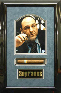 James Gandolfini The Sopranos Autograph Sports Memorabilia from Sports Memorabilia On Main Street, sportsonmainstreet.com