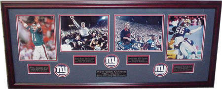 New York Giants Dynasty Autograph Sports Memorabilia from Sports Memorabilia On Main Street, sportsonmainstreet.com