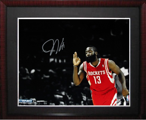 James Harden Autograph Sports Memorabilia from Sports Memorabilia On Main Street, sportsonmainstreet.com