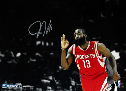 James Harden Autograph Sports Memorabilia from Sports Memorabilia On Main Street, sportsonmainstreet.com