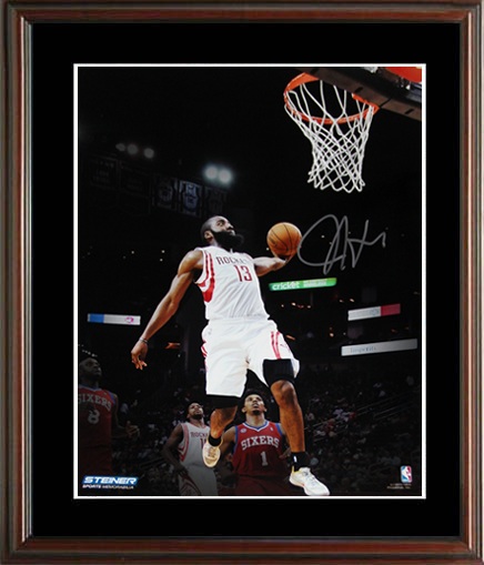 James Harden Autograph Sports Memorabilia from Sports Memorabilia On Main Street, sportsonmainstreet.com