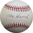 Tom Henrich Autograph Sports Memorabilia On Main Street, Click Image for More Info!