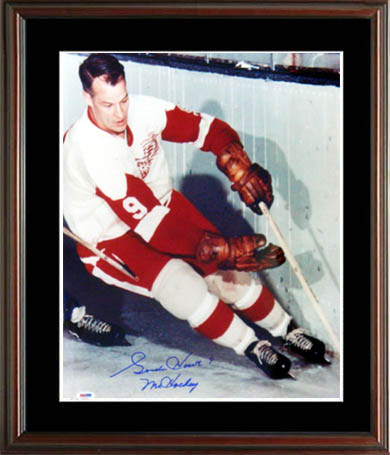 Gordie Howe Autograph Sports Memorabilia from Sports Memorabilia On Main Street, sportsonmainstreet.com