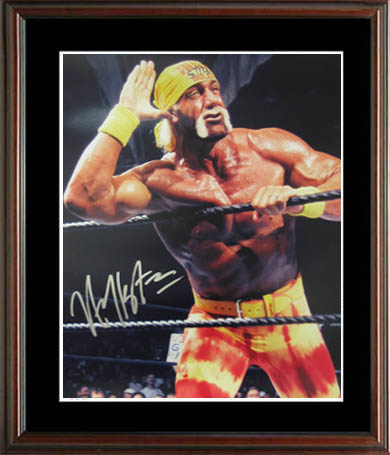 Hulk Hogan Autograph Sports Memorabilia from Sports Memorabilia On Main Street, sportsonmainstreet.com