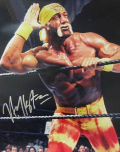 Hulk Hogan Autograph Sports Memorabilia from Sports Memorabilia On Main Street, sportsonmainstreet.com