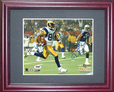 Isaac Bruce Autograph Sports Memorabilia from Sports Memorabilia On Main Street, sportsonmainstreet.com