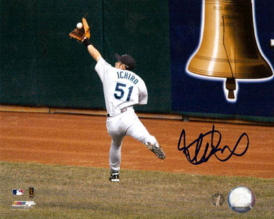 Ichiro Suzuki Autograph Sports Memorabilia from Sports Memorabilia On Main Street, sportsonmainstreet.com