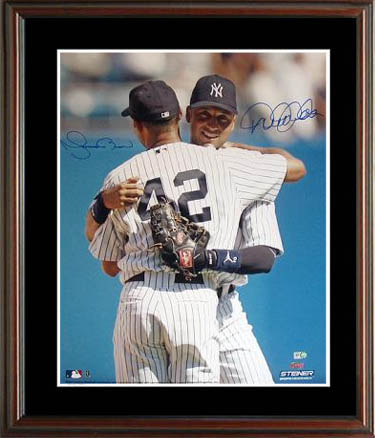 Mariano Rivera and Derek Jeter Autograph Sports Memorabilia from Sports Memorabilia On Main Street, sportsonmainstreet.com