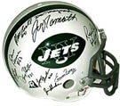 1969 New York Jets Super Bowl Champion Team Autograph Sports Memorabilia On Main Street, Click Image for More Info!