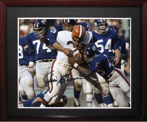 Jim Brown Autograph Sports Memorabilia from Sports Memorabilia On Main Street, sportsonmainstreet.com