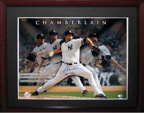 Joba Chamberlain Autograph Sports Memorabilia from Sports Memorabilia On Main Street, sportsonmainstreet.com