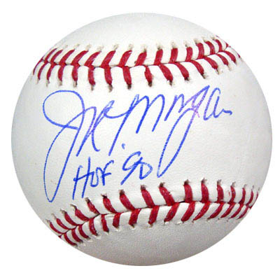 Joe Morgan Autograph Sports Memorabilia from Sports Memorabilia On Main Street, sportsonmainstreet.com