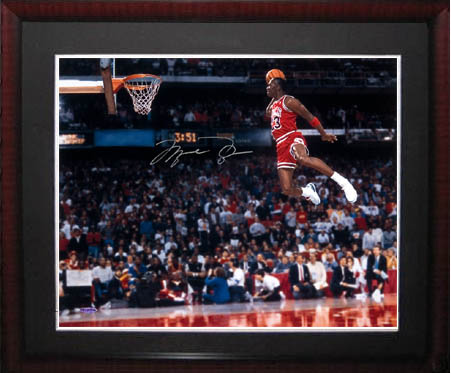 autographed michael jordan memorabilia