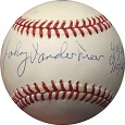 Johnny Vandermeer Autograph Sports Memorabilia, Click Image for more info!