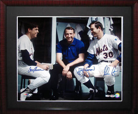 Nolan Ryan, Tom Seaver, & Jerry Koosman Autograph Sports Memorabilia from Sports Memorabilia On Main Street, sportsonmainstreet.com