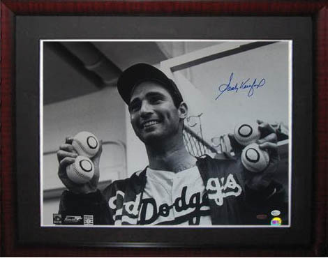 Sandy Koufax Autograph Sports Memorabilia from Sports Memorabilia On Main Street, sportsonmainstreet.com