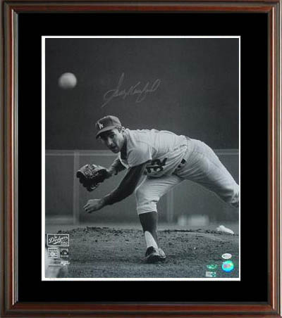 Sandy Koufax Autograph Sports Memorabilia from Sports Memorabilia On Main Street, sportsonmainstreet.com