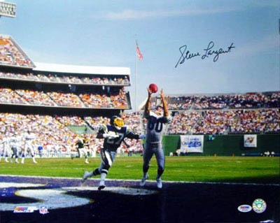 Steve Largent Autograph Sports Memorabilia from Sports Memorabilia On Main Street, sportsonmainstreet.com