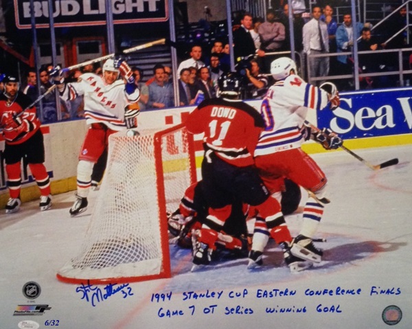 Stephane Matteau Autograph Sports Memorabilia from Sports Memorabilia On Main Street, sportsonmainstreet.com