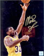 Magic Johnson Autograph Sports Memorabilia On Main Street, Click Image for More Info!