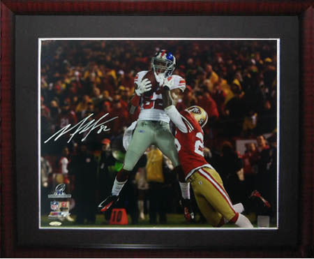 Mario Manningham Autograph Sports Memorabilia from Sports Memorabilia On Main Street, sportsonmainstreet.com