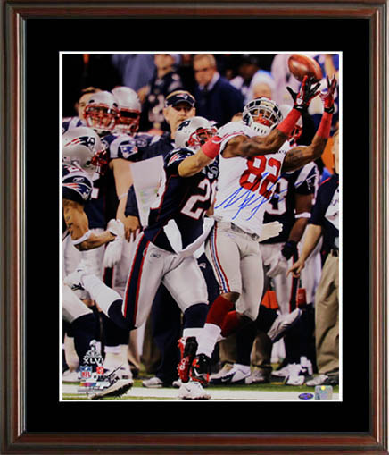 Mario Manningham Autograph Sports Memorabilia from Sports Memorabilia On Main Street, sportsonmainstreet.com