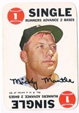 Mickey Mantle Autograph teams Memorabilia On Main Street, Click Image for More Info!