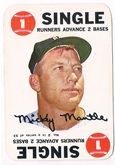 Mickey Mantle Autograph Sports Memorabilia from Sports Memorabilia On Main Street, sportsonmainstreet.com, Click Image for more info!