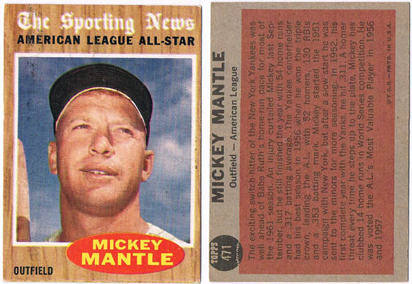 Mickey Mantle Autograph Sports Memorabilia from Sports Memorabilia On Main Street, sportsonmainstreet.com